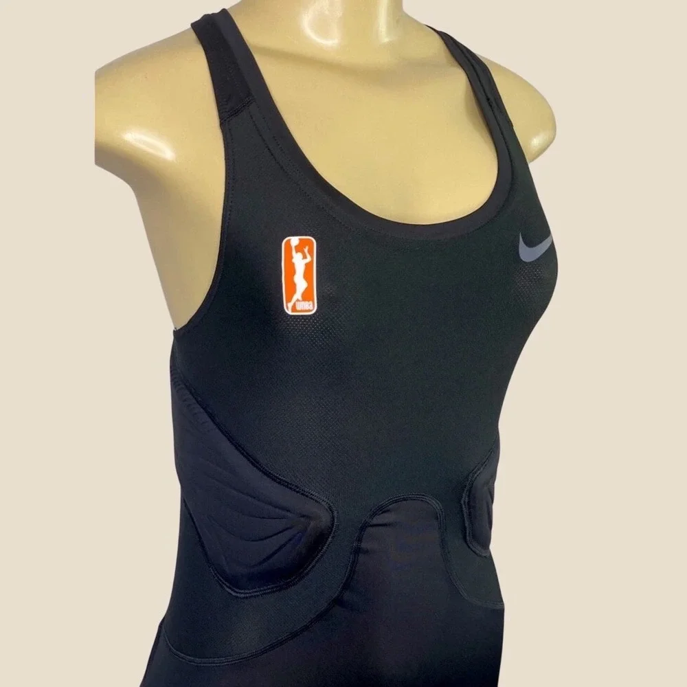 Nike Pro Hyperstrong WNBA Padded Basketball Tank Top Black 898231-010 Womens XL